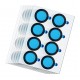 120 Films protecteurs pour DZ-D100 Casio