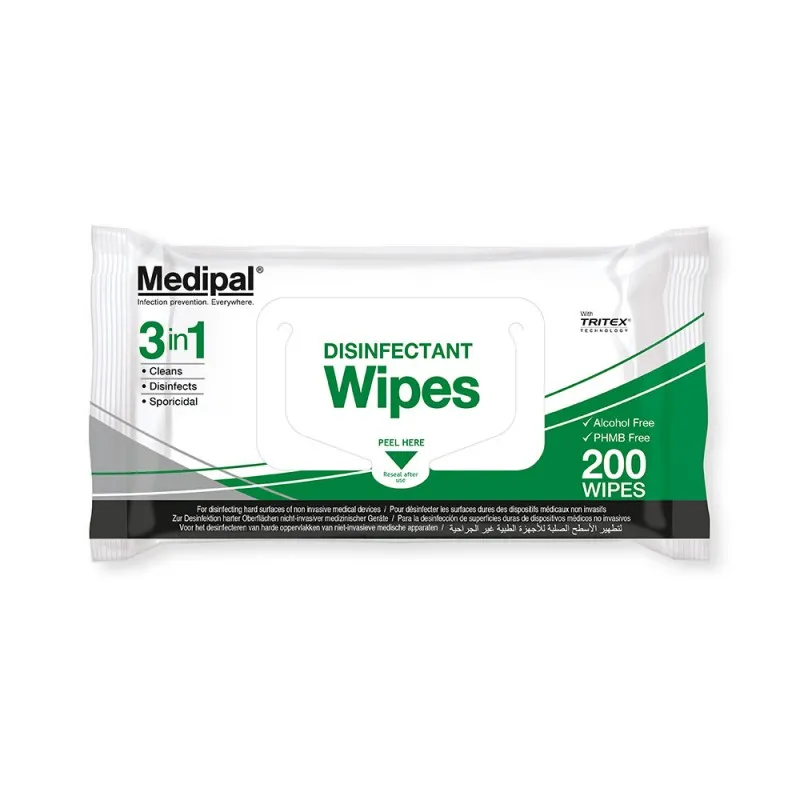 [WH_MEDWIPES] Lingettes désinfectantes sans alcool