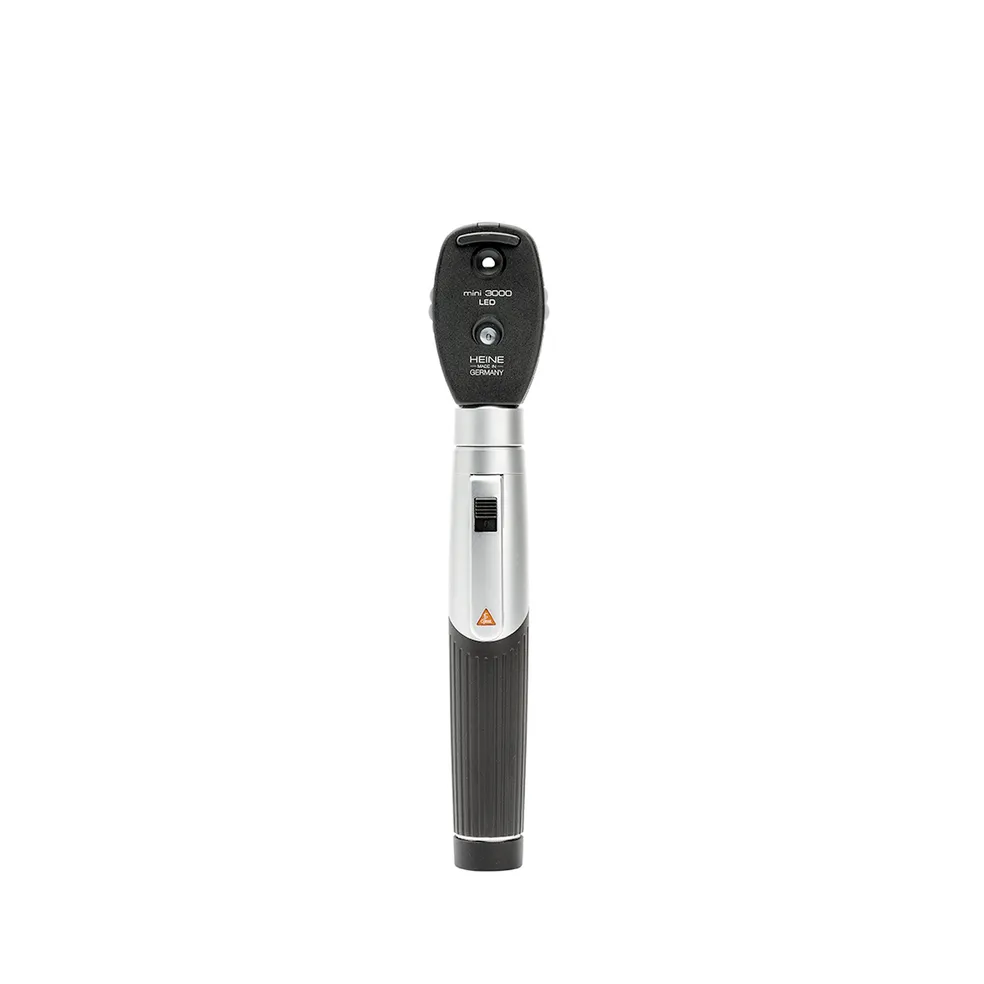 [HE_D-008.71.120_N] Opthalmoscope Mini 3000 LED, poignée à piles 2,5V (Noir)