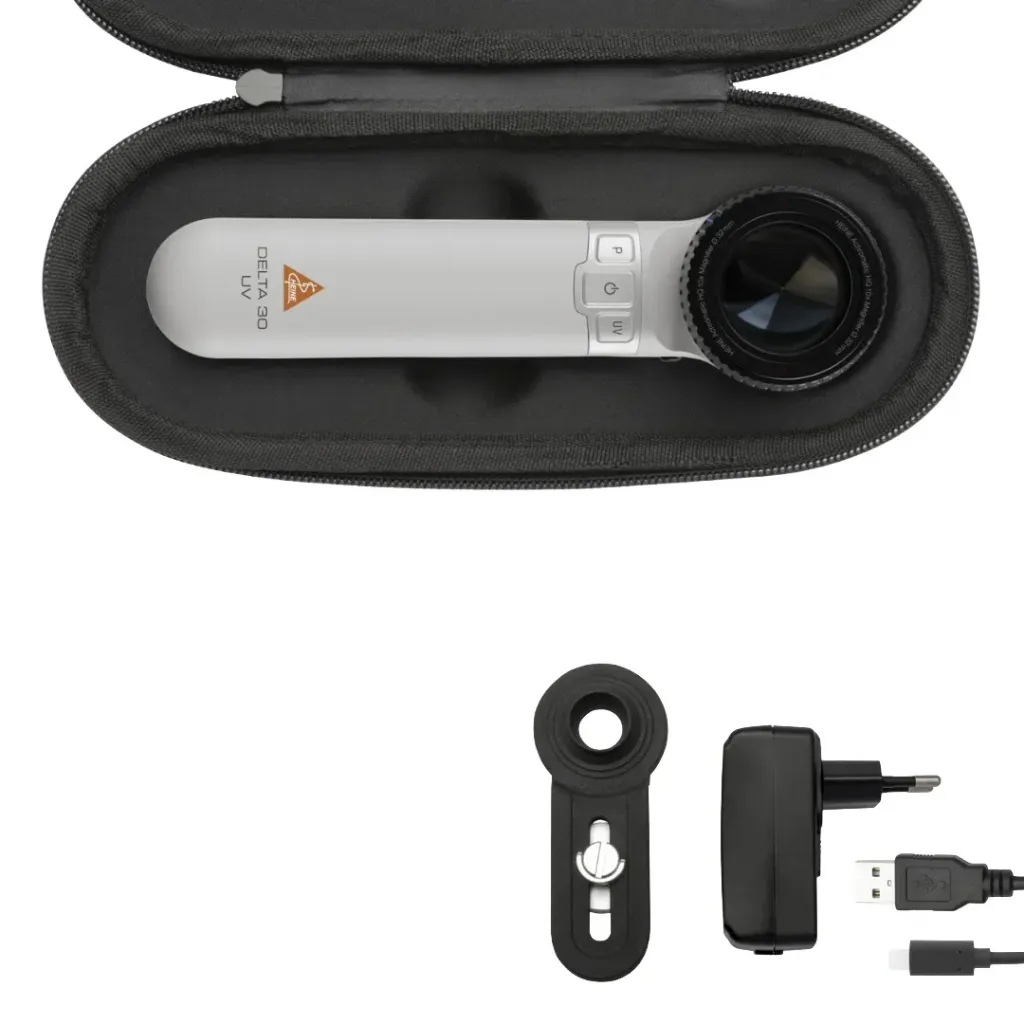 Kit Dermatoscope Heine Delta 30 UV