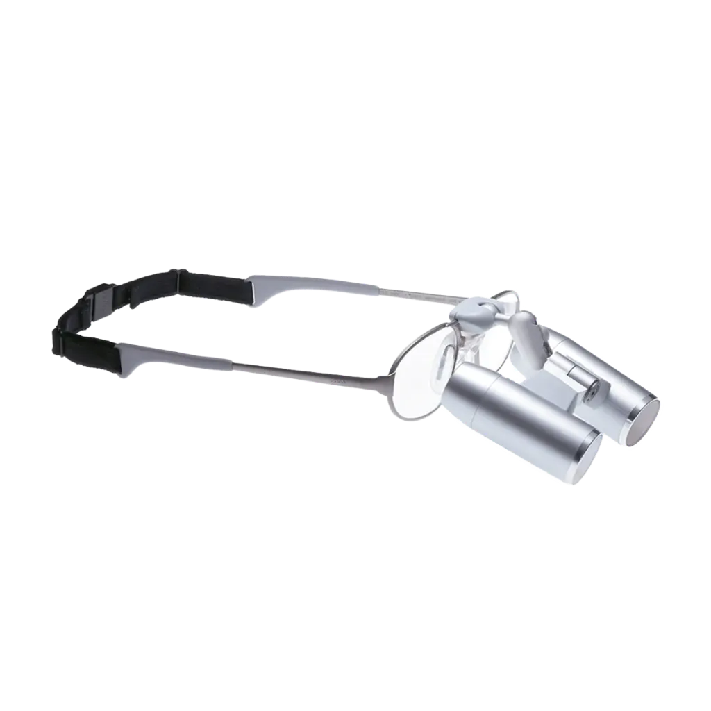 Loupes Zeiss EyeMag Pro (Monture Titane S (50-18), 4,0x 300mm)